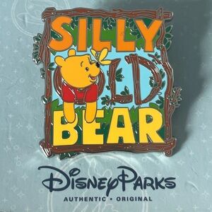Disney Parks Winnie the Pooh Silly Old Bear Pin